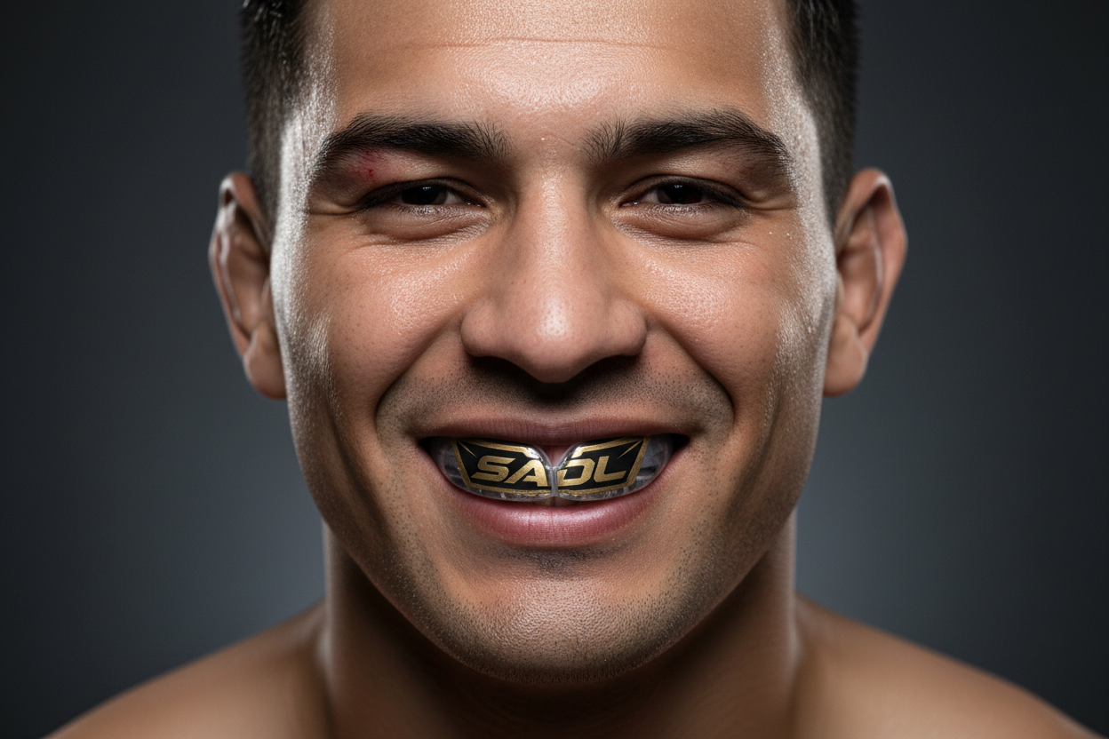 Fighter with SADL Mouthguard